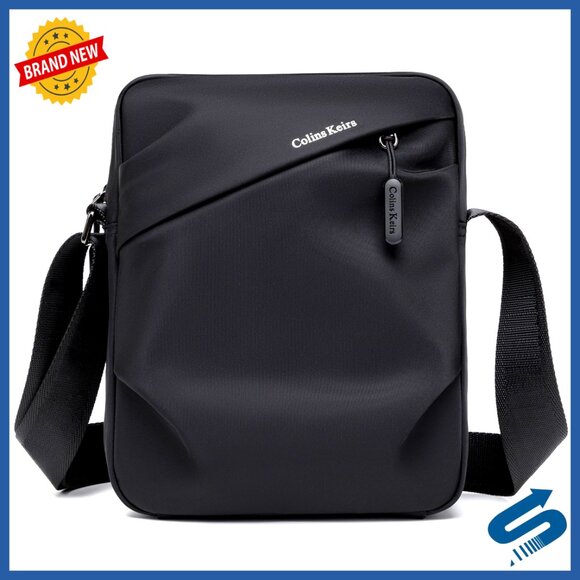 Lightweight Waterproof Messenger Bag Compact Travel Work Hiking Casual Daily Use